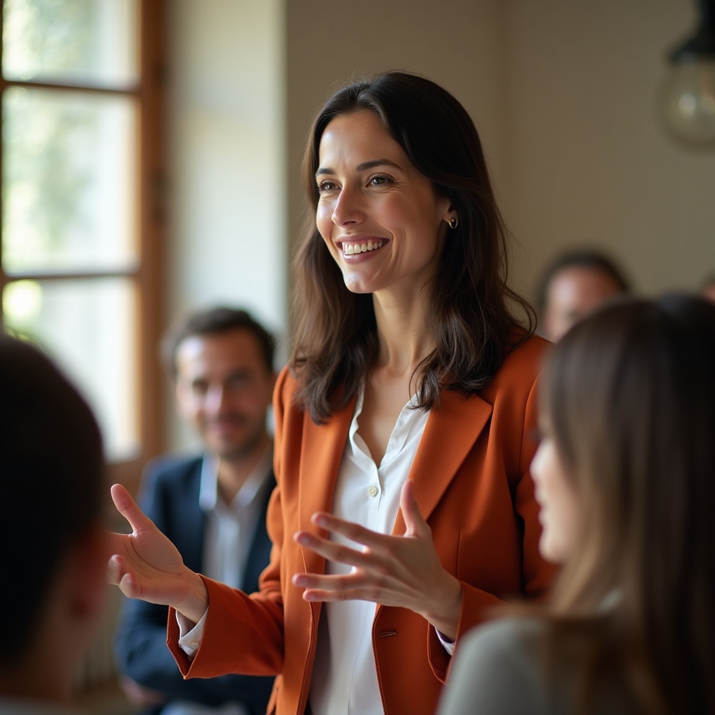 Elena Marchetti, formatrice di comunicazione visiva per artigiani
